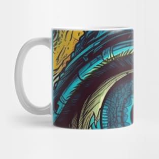 All Seeing Eye The Psychedelic Reality of Our Time Mug